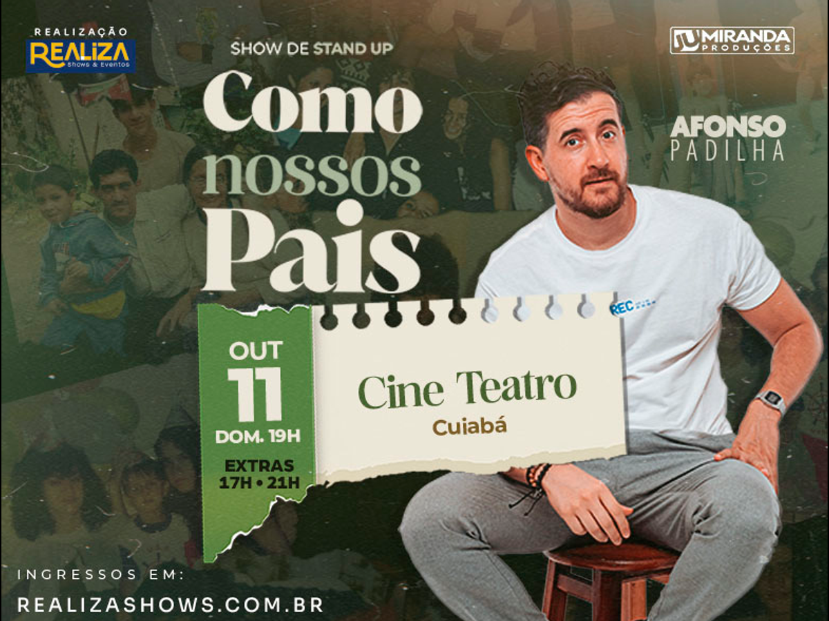 AFONSO PADILHA - NOVO SHOW Cuiaba EXTRA 21h