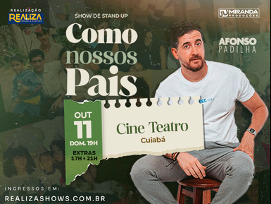 AFONSO PADILHA - NOVO SHOW Cuiaba EXTRA 21h