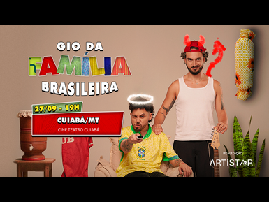 GIO LISBOA - NOVO SHOW - CUIBÁ