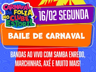 Carnaval 2026 - Noite - Segunda feira