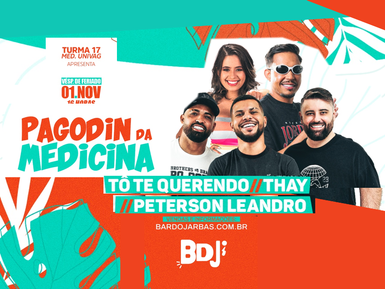Pagodin da Medicina - Domingo 01/11